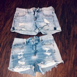 American eagle and old navy shorts